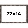 PosterPalooza | Deco Black Picture Frame - UV Acrylic, Backing Board, Hanging Hardware Included - 2 of 4