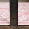 COZONY Modern Floral Printed Low Pile Non Slip Area Rug for Living Room Bedroom Home Office - 4 of 4