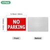 Unique Bargains Aluminum Reflective Durable Waterproof Street NO Parking Sign Without P - 3 of 4