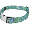 Country Brook Petz Premium Green Paisley Collar and Leash - image 2 of 4