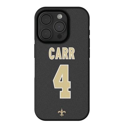 Keyscaper NFL New Orleans Saints Players Game Tactic Bump Cell Phone Case for Apple iPhone