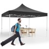 10x10 Pop Up Canopy,Heavy Duty Canopy, Easy Up Gazebos with Wheel Bags,UV Resistant Waterproof,for Outdoor Events, Patio, Backyard, Party, Camping - 2 of 4