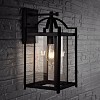 Portar Outdoor Wall Lantern - PLT4008 - Clear/Black - Safavieh - 3 of 4