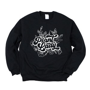 Simply Sage Market Women's Graphic Sweatshirt Plant Lady Cursive - 1 of 3
