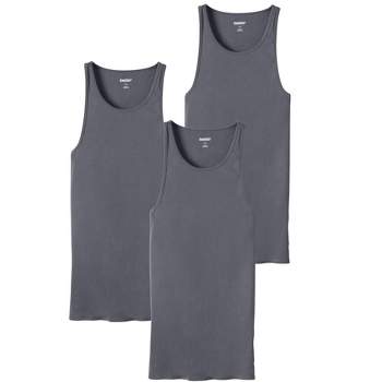 : Tall & Target Tank Men\'s 3-pack Cotton Big Undershirt Kingsize