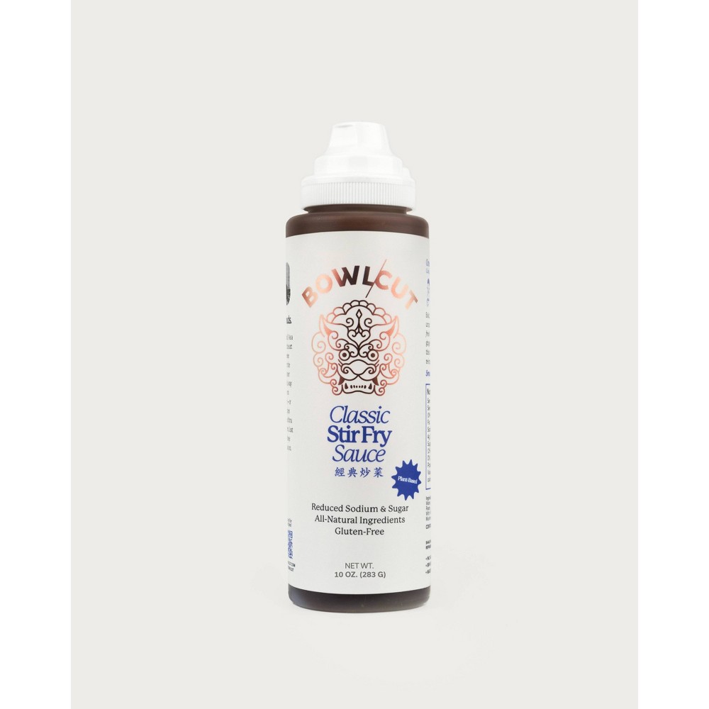 BowlCut Classic Stir Fry Sauce - 10oz: Plant-Based, Gluten-Free