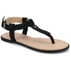 Journee Women's Genevive Flat Sandals - 2 of 4