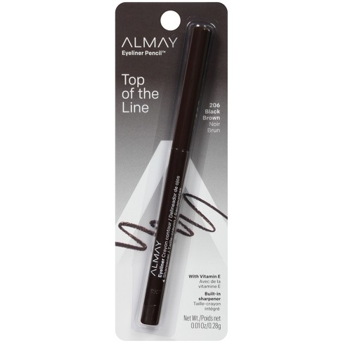 Almay Eyeliner Pencil 206 Black Brown 0 01oz Target