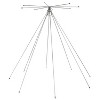 Tram® 200-Watt Broad-Band Scanner 25 MHz to 1,300 MHz Super Discone Stainless Steel Base Antenna with 50-Ft. 8X-Type Cable in Silver - 2 of 4