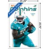 Trends International NFL Miami Dolphins - Tyreek Hill Feature Series 23 Framed Wall Poster Prints - 3 of 4