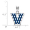 Black Bow Jewelry Sterling Silver Villanova Wildcats NCAA Small Pendant - 2 of 3