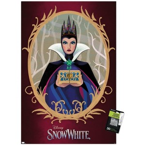 Trends International Disney Snow White: Live Action - Illustrated Evil Queen Unframed Wall Poster Prints - 1 of 4