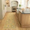 Oriental Weavers Lucca 2863G Yellow / Multi Indoor Area Rug - 2' x 6' - 2 of 4