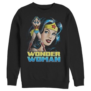 Men's Justice League Classic Portrait Sweatshirt - 1 of 3