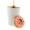 Cody Foster 3.25 In Coffee N' Donuts Glazed Icing Sprinkles Tree Ornaments - 3 of 3