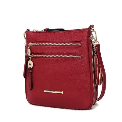 MKF Collection Angelina Crossbody Shoulder Women's Handbag Vegan Leather Purse by Mia K