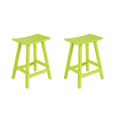 WestinTrends Outdoor Patio Adirondack Counter Height Stool Chair