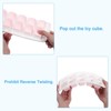 Unique Bargains Easy Release Freezer Cocktail 21 Grid Ice Cube Trays with Lid - 4 of 4