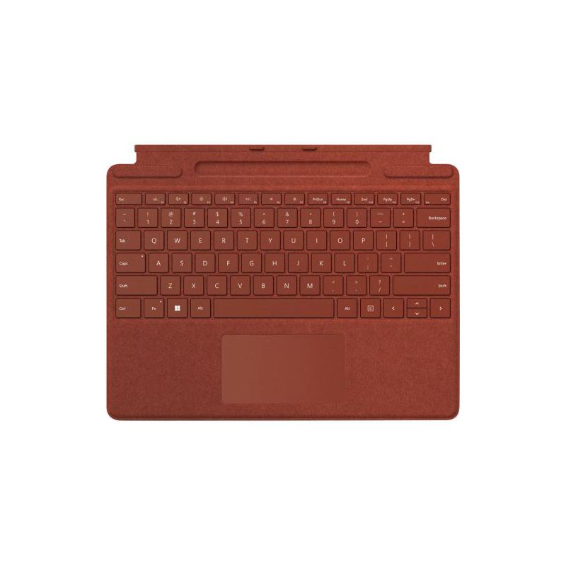 Microsoft Surface Pro Signature Keyboard Poppy Red, 1 of 3