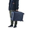 Gulches 3 Piece Luggage Sets ABS Lightweight Suitcase with Two Hooks, Spinner Wheels, TSA Lock, (20/24/28) Navy - 3 of 4