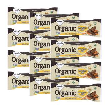 Nugo Organic Dark Chocolate Almond Vegan Protein Bar - Case of 12/1.76 oz