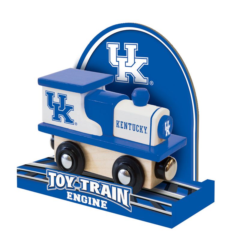 MasterPieces Officially Licensed NCAA Kentucky Wildcats Wooden Toy Train Engine For Kids, 4 of 6