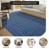 TROPOW Area Rug for Dining Machine Washable Non-Slip Low Pile Carpet Modern Boho Ultra Soft Large Rugs No-Shedding Easy-Clean Contemporary Area Rug - 4 of 4
