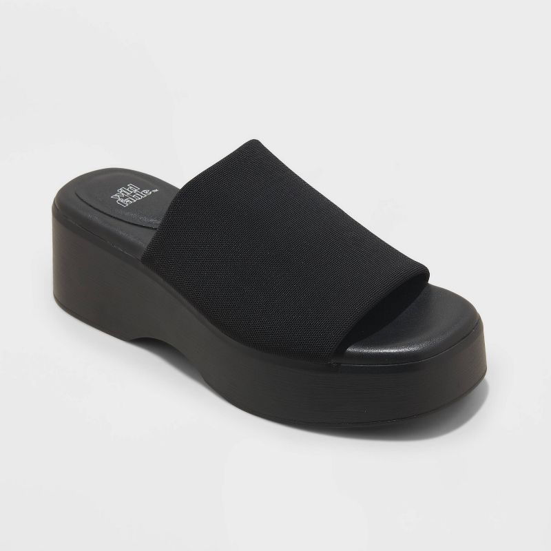 Women&#39;s Ryder Platform Sandals - Wild Fable&#8482; Black, 1 of 9