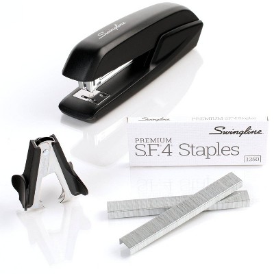 Swingline Optima 25 Reduced Effort Stapler – 25-Sheet Capacity, Slate Gray/Blue, Model 66404