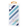 Reiko iPhone X/iPhone XS Stripe Pattern TPU Case with Rotating Ring Stand Holder - 4 of 4