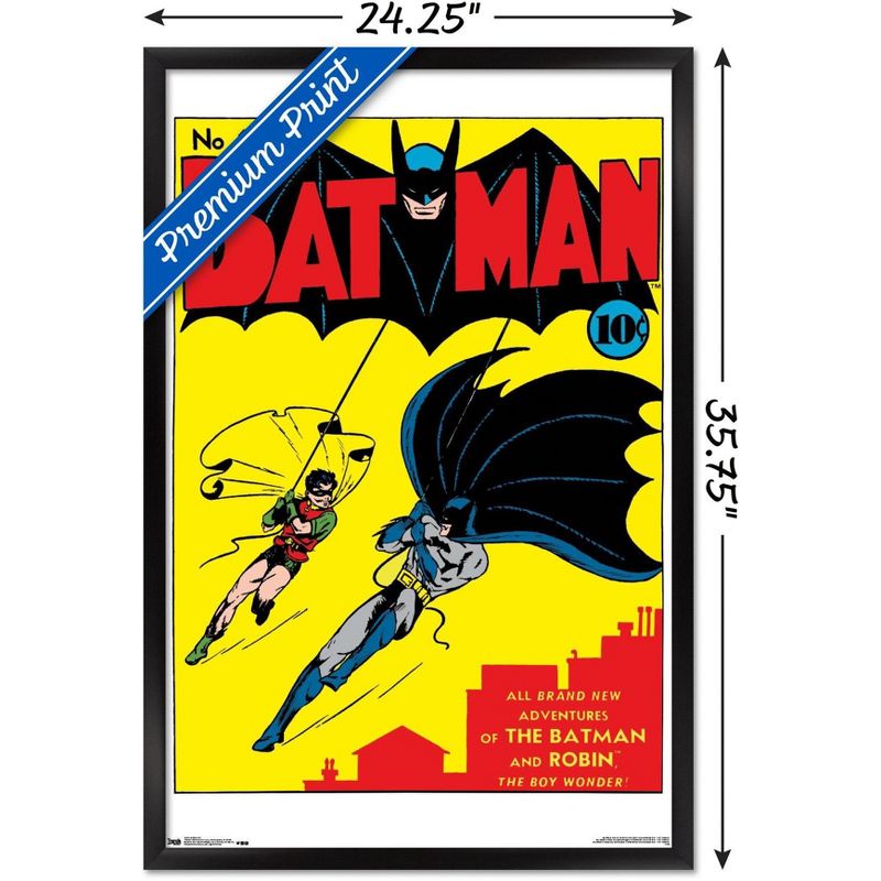 Trends International DC Comics - Batman - Cover #1 Framed Wall Poster Prints, 3 of 7