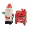 3.0 Inch Santa Mailbox  S & P Shaker Christmas Letters Postage Salt And Pepper Shakers - 3 of 3