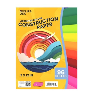 21096: Construction Paper, 9x12, 96 Sheets (48 Packs)