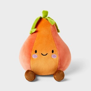 6" Mini Halloween Pumpkin Orange Plush - Gigglescape™ - 1 of 3