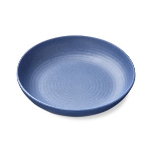 TAG Denim Blue Brooklyn Melamine Brooklyn Melamine Plastic Dinning Butter/Bread Plate Dishwasher Safe Indoor/Outdoor 9.5x9.5 inch - 1 of 2