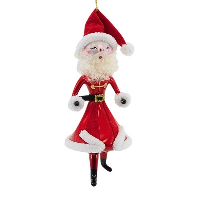 Italian Ornaments 6.75 In St. Nicholas Vintage Italian Handmade Tree Ornaments