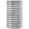vidaXL Garden Raised Bed Silver Powder-coated steel Large Durable - 4 of 4