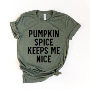 Simply Sage Market Pumpkin Spice Keeps Me Nice Short Sleeve Tee - 1 of 4