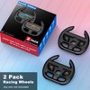 Beboncool Steering Wheel for Nintendo Switch 2 with Ergonomic Design Black 2 Packs - 4 of 4