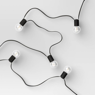 White Cord String Lights Clear - Room Essentials™