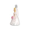 Old World Christmas Glass Blown Christmas Ornament For Christmas Tree, Blonde Bride - 3 of 4