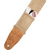 Levy's MH8P 2 inch Wide Hemp Guitar Strap - 3 of 4