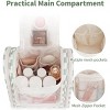 Narwey Small Checked Hanging Travel Toiletry Bag - 3 of 4