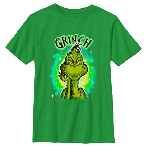 Grinch t shirt store boys