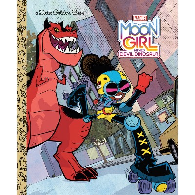 Moon Girl and Devil Dinosaur Little Golden Book (Marvel) - by  Frank Berrios (Hardcover)