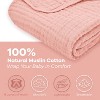 Baby Muslin Blanket, Large 40" X 40" By Comfy Cubs - 3 of 4