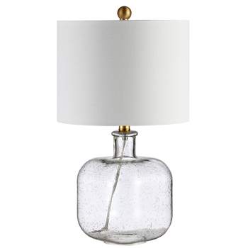 Armena Table Lamp - Clear/Brass Gold - Safavieh.