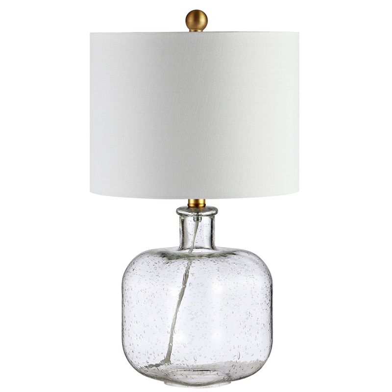 Armena Table Lamp - Clear/Brass Gold - Safavieh., 1 of 5