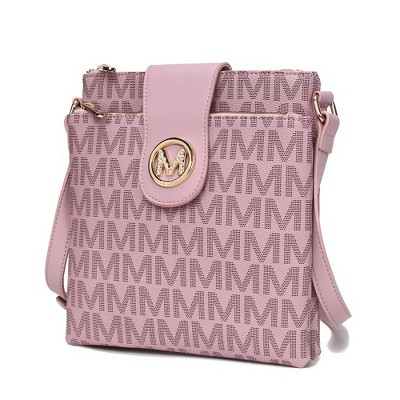 MKF Collection Wrigley M Signature Crossbody Bag Mia K