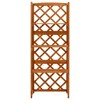 vidaXL Trellis Garden Trellis for Climbing Plants with Shelves Solid Wood Fir - 2 of 4